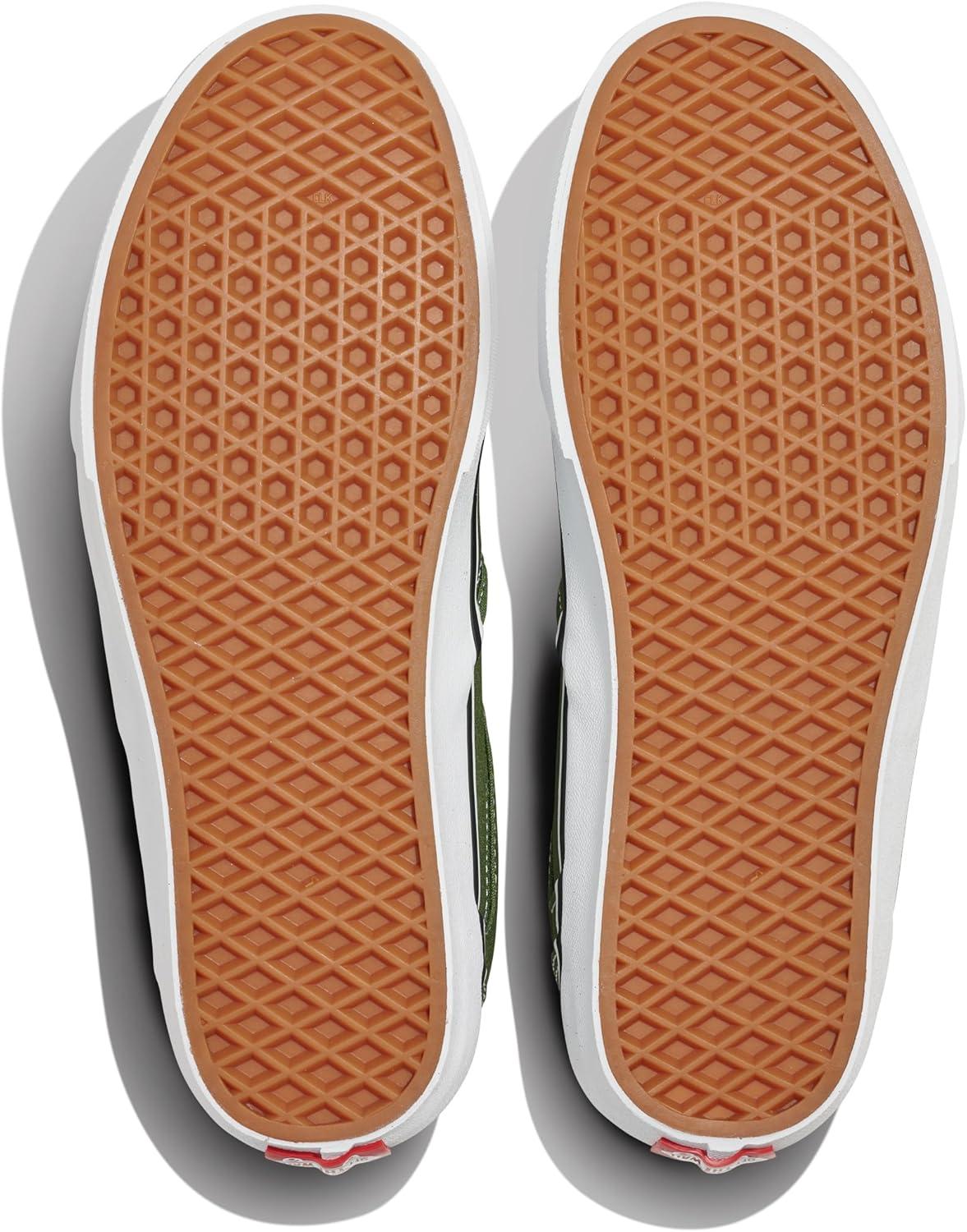 imageVans Mens Asher SlipOn ShoeCanvas Pine Forest