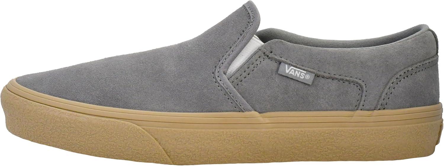 imageVans Mens Asher SlipOn ShoeCrepe Frost Gray