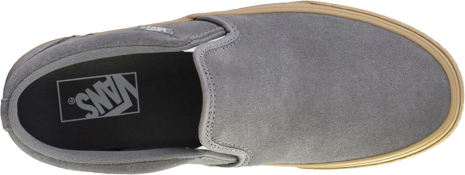 imageVans Mens Asher SlipOn ShoeCrepe Frost Gray