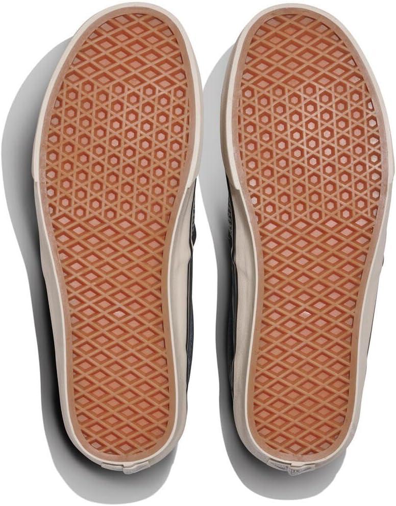 imageVans Mens Asher SlipOn ShoeHoundstooth BlackTaupe
