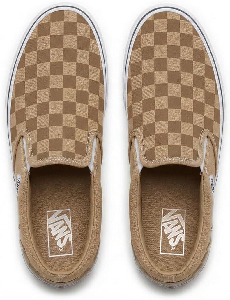 imageVans Mens Asher SlipOn ShoeTonal Check Incense