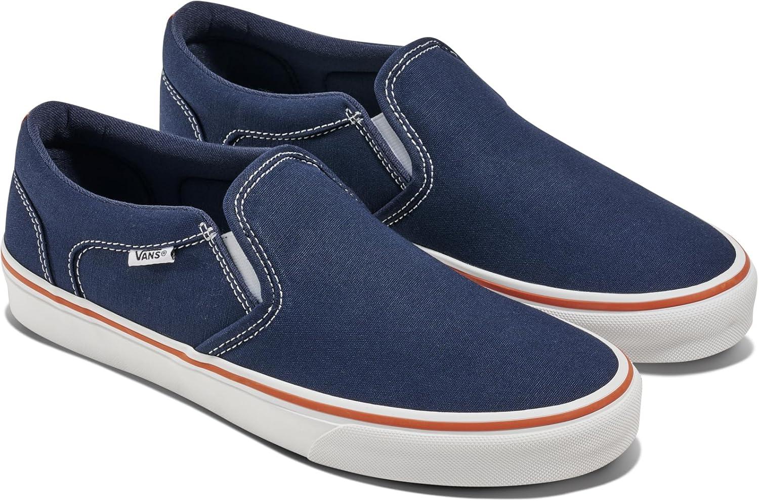 imageVans Mens Asher SlipOn ShoeVarsity Block Parisian Night