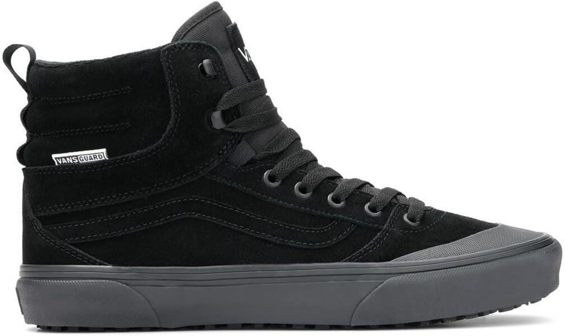imageVans Mens Ashwood Hi Decon Hightop ShoeSuedeCanvas BlackBlack