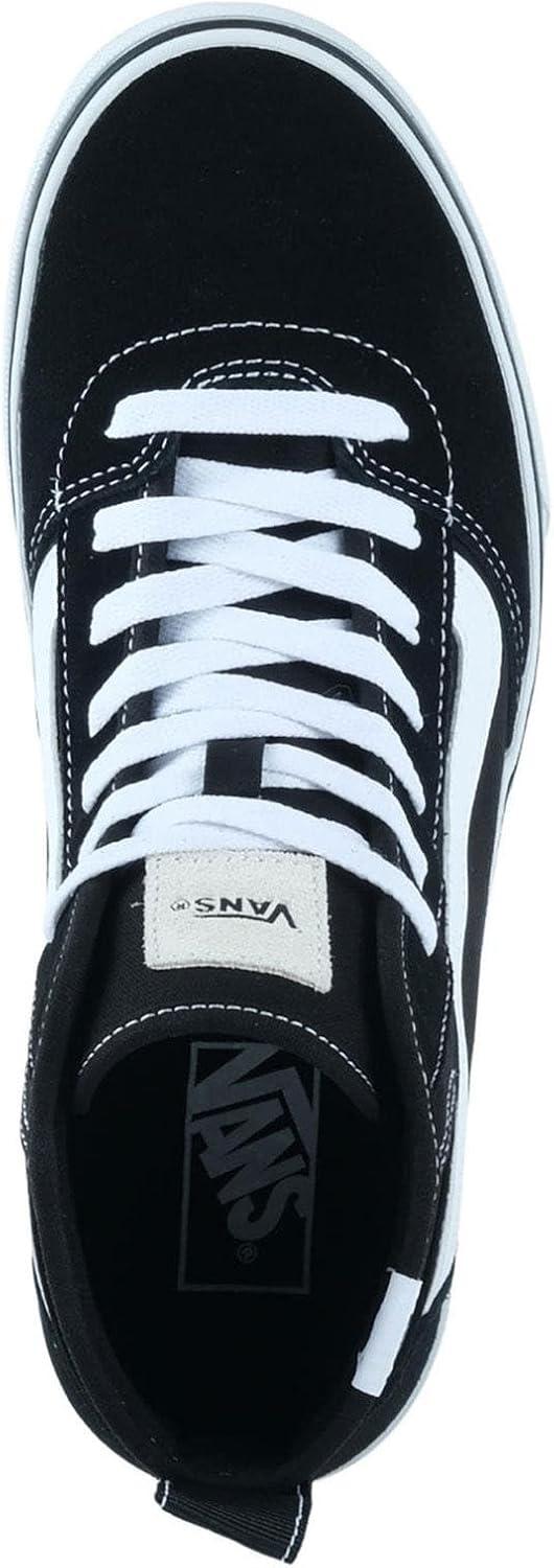 imageVans Mens Ashwood Hi Decon Hightop ShoeSuedeCanvas BlackWhite