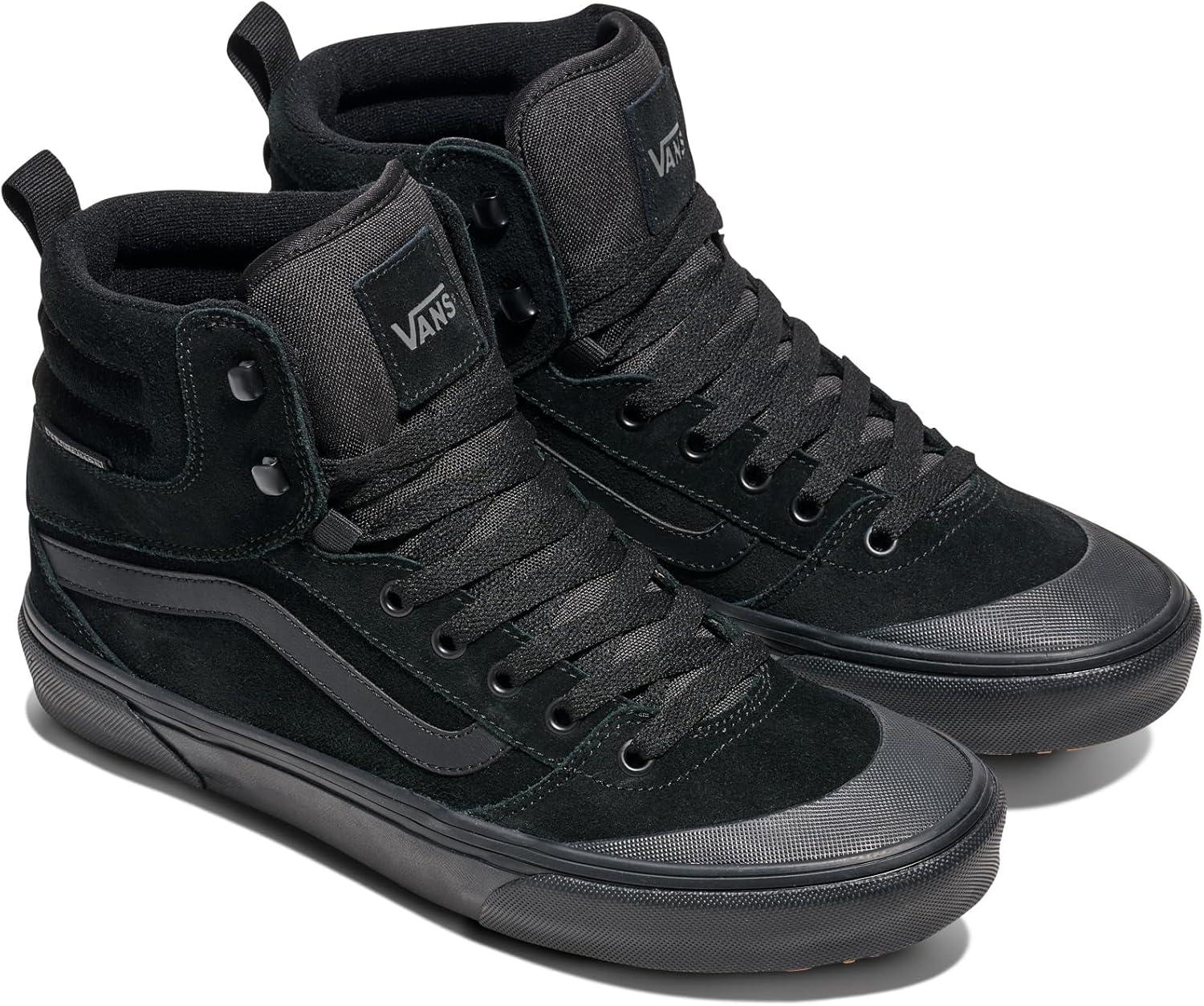 imageVans Mens Ashwood Hi Vansguard Hightop ShoeSuede BlackBlack