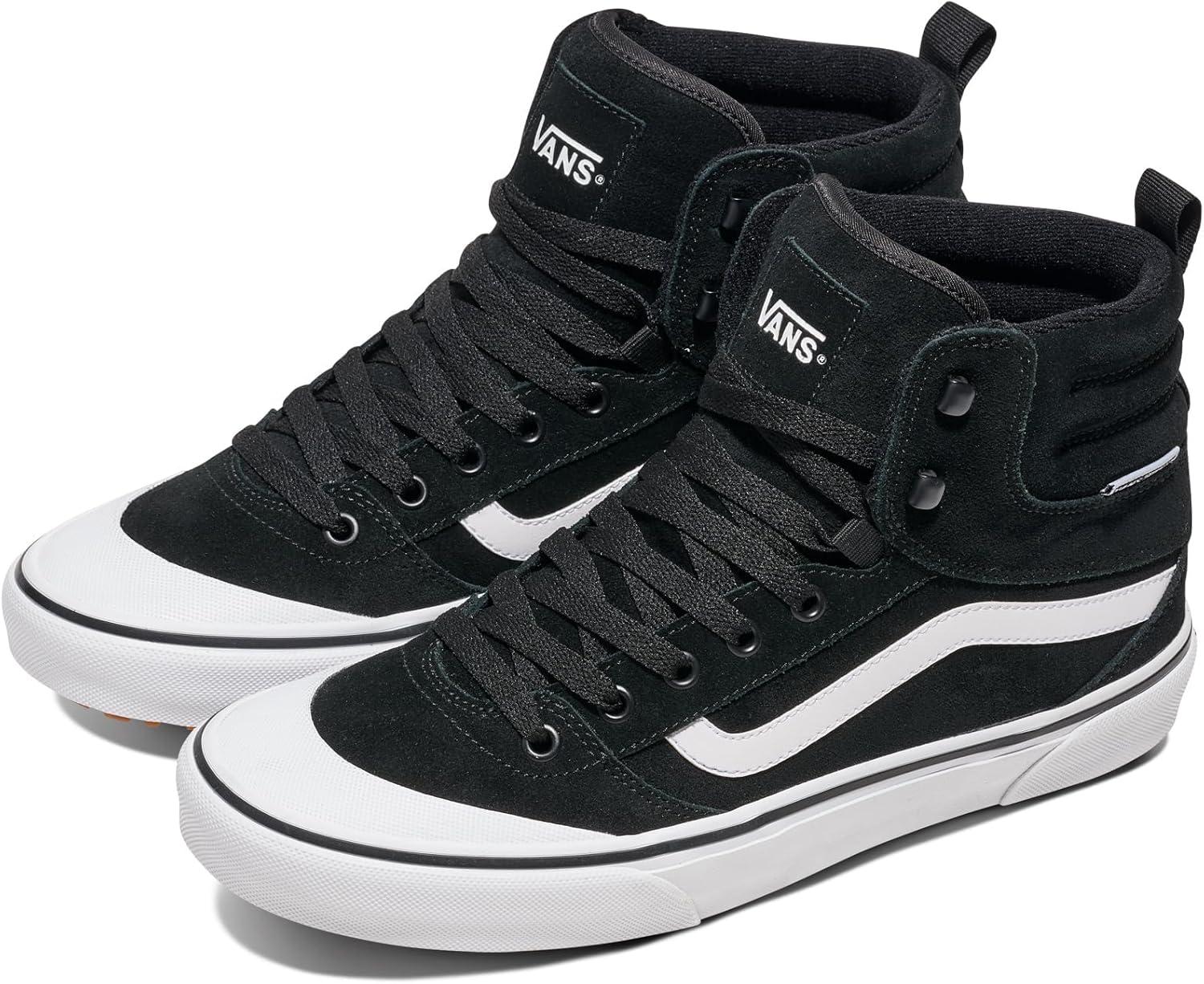 imageVans Mens Ashwood Hi Vansguard Hightop ShoeSuede BlackWhite