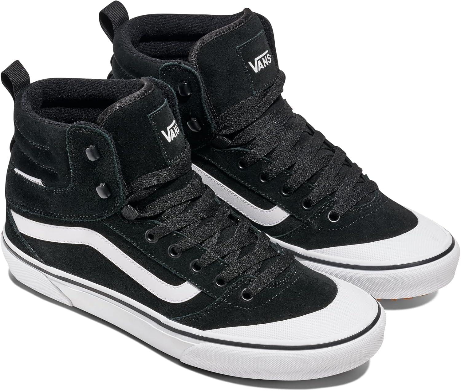 imageVans Mens Ashwood Hi Vansguard Hightop ShoeSuede BlackWhite