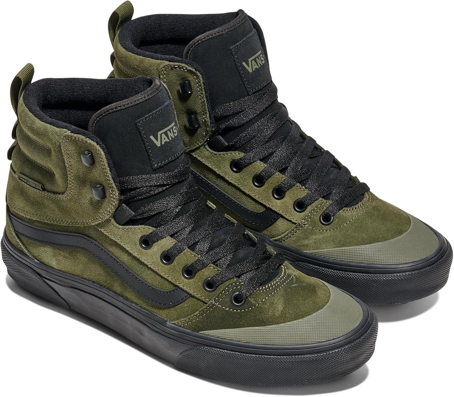imageVans Mens Ashwood Hi Vansguard Hightop ShoeSuede Grape LeafBlack