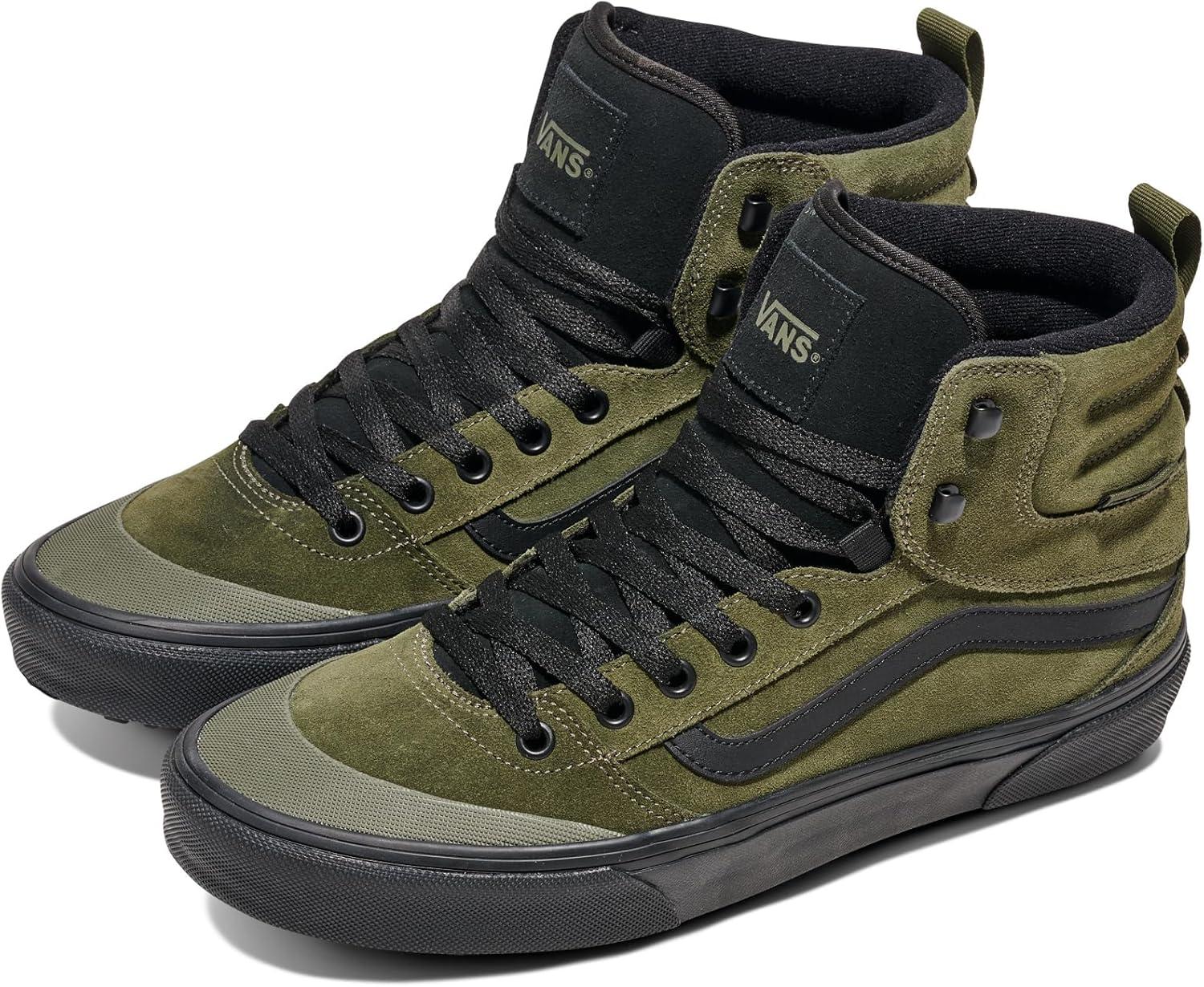 imageVans Mens Ashwood Hi Vansguard Hightop ShoeSuede Grape LeafBlack