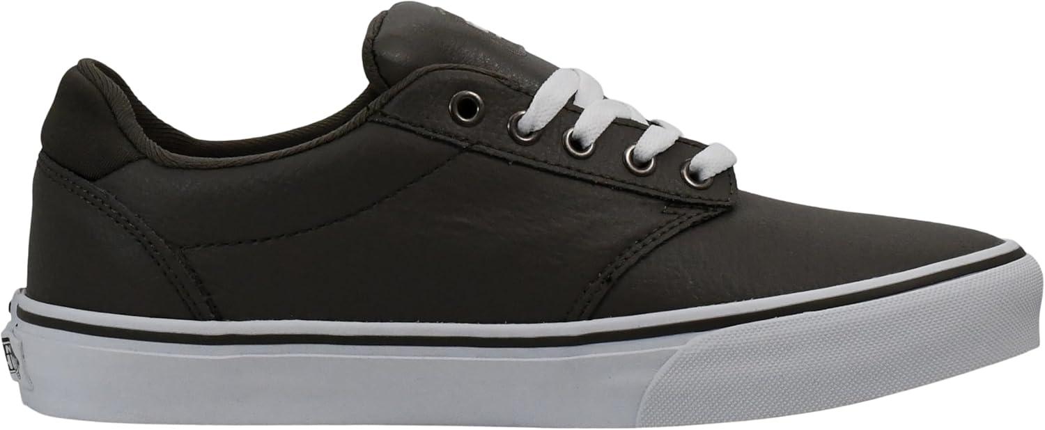 imageVans Mens Atwood Deluxe Shoe2tone Leather Gray