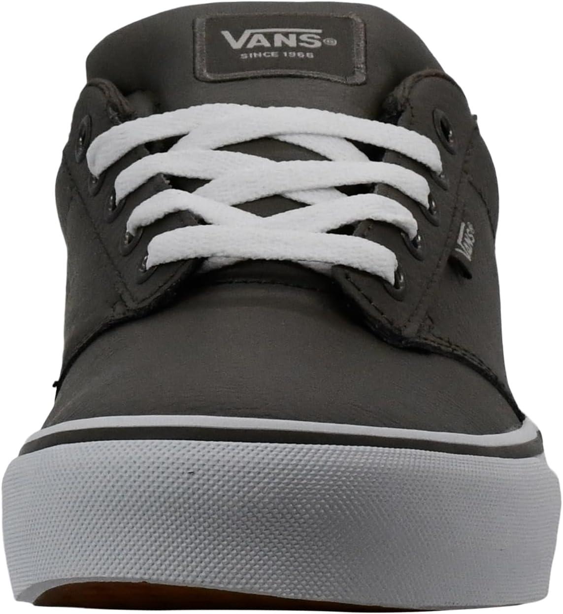 imageVans Mens Atwood Deluxe Shoe2tone Leather Gray