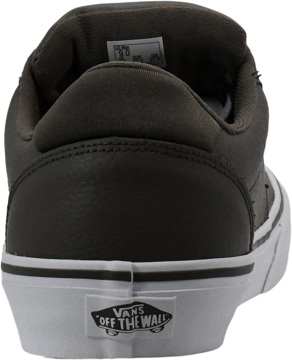 imageVans Mens Atwood Deluxe Shoe2tone Leather Gray