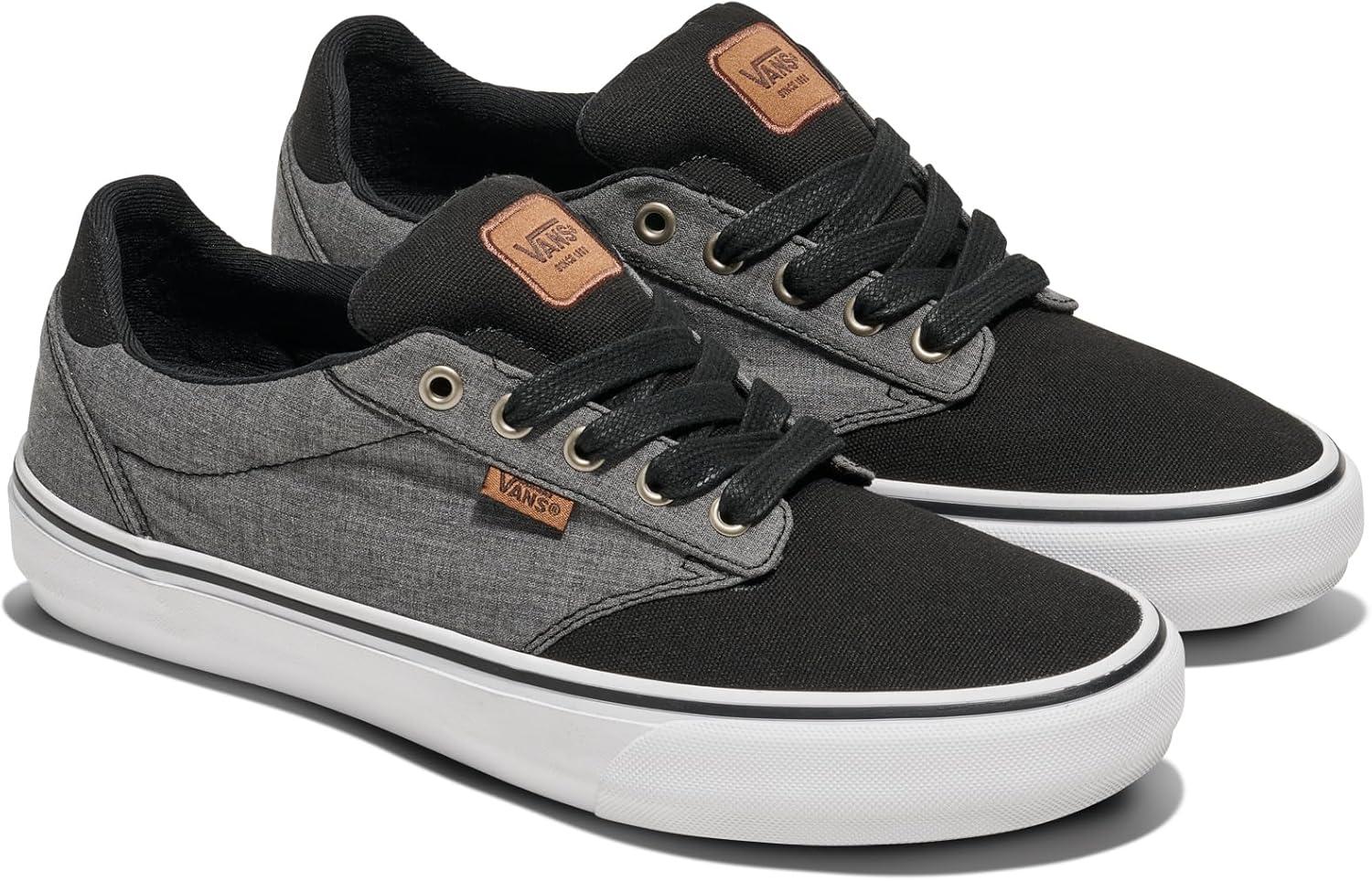 imageVans Mens Atwood Deluxe ShoeBlackGrayBlack