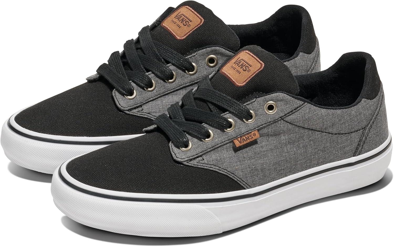 imageVans Mens Atwood Deluxe ShoeBlackGrayBlack