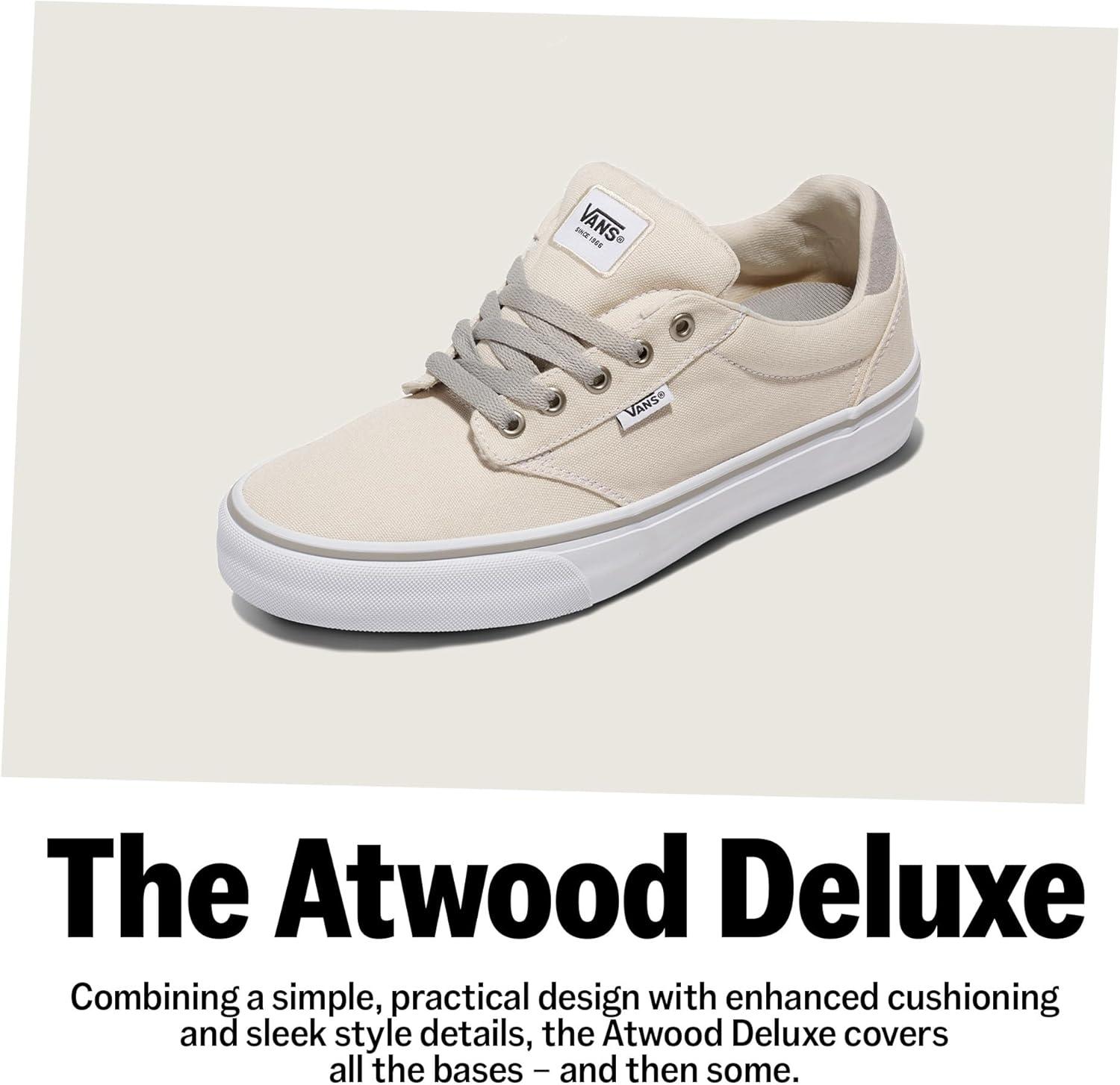 imageVans Mens Atwood Deluxe ShoePerf Leather Black