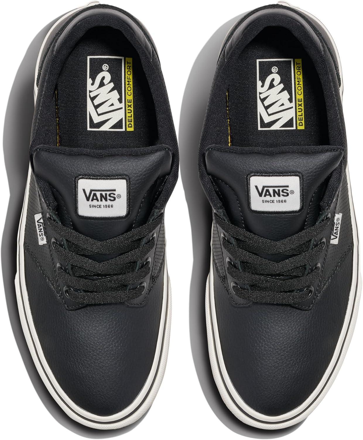 imageVans Mens Atwood Deluxe ShoePerf Leather Black