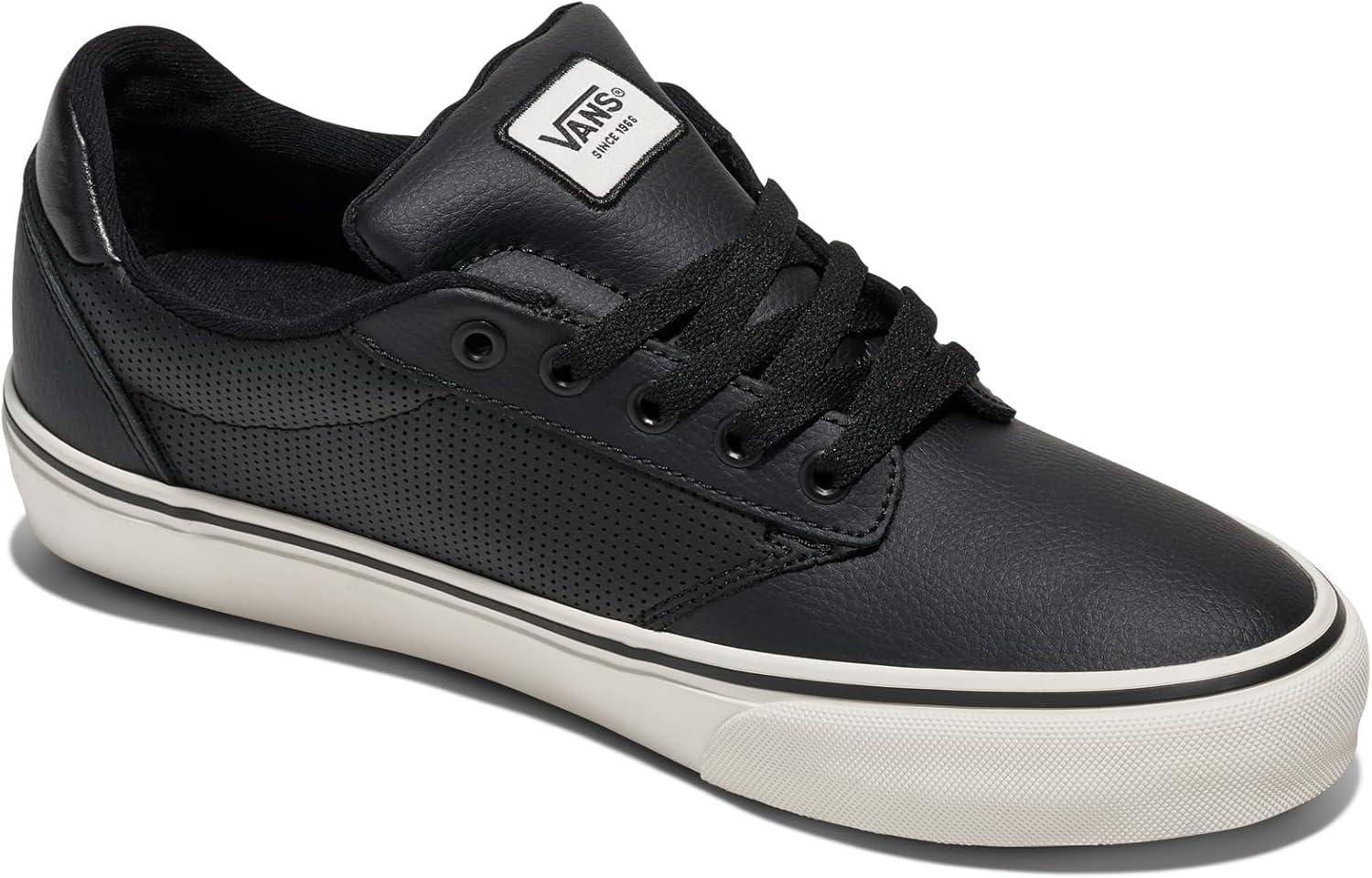 imageVans Mens Atwood Deluxe ShoePerf Leather Black