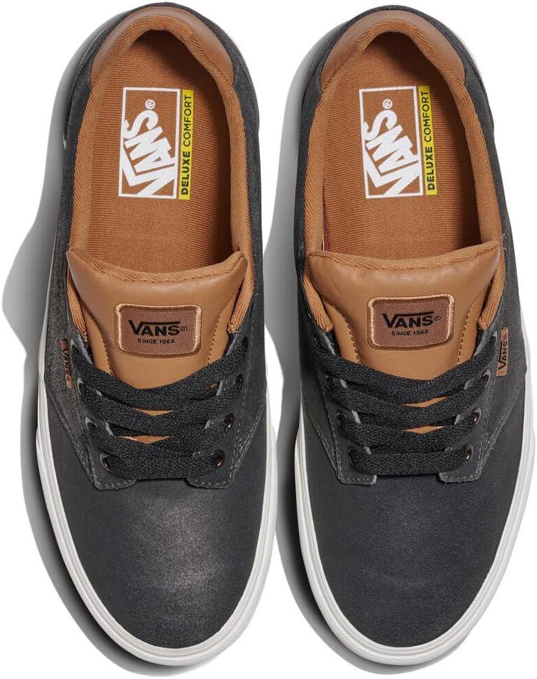 imageVans Mens Atwood Deluxe ShoeSoft Suede BlackBrown