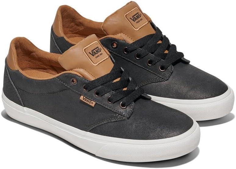 imageVans Mens Atwood Deluxe ShoeSoft Suede BlackBrown