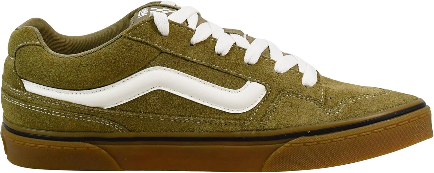 imageVans Mens Caldrone ShoeSuede Gum Olive