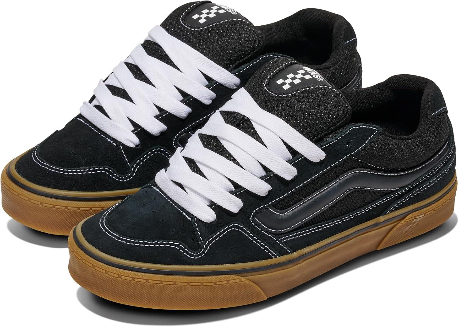 imageVans Mens Caldrone ShoeSuede Mesh BlackGum