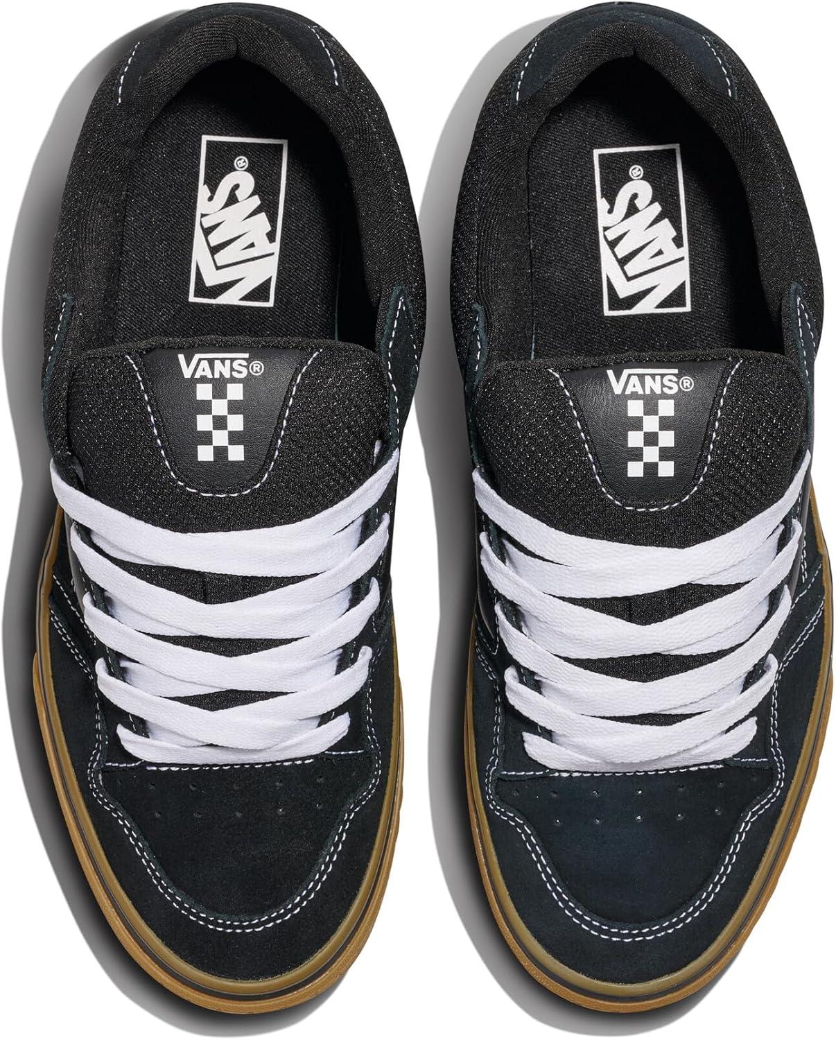 imageVans Mens Caldrone ShoeSuede Mesh BlackGum