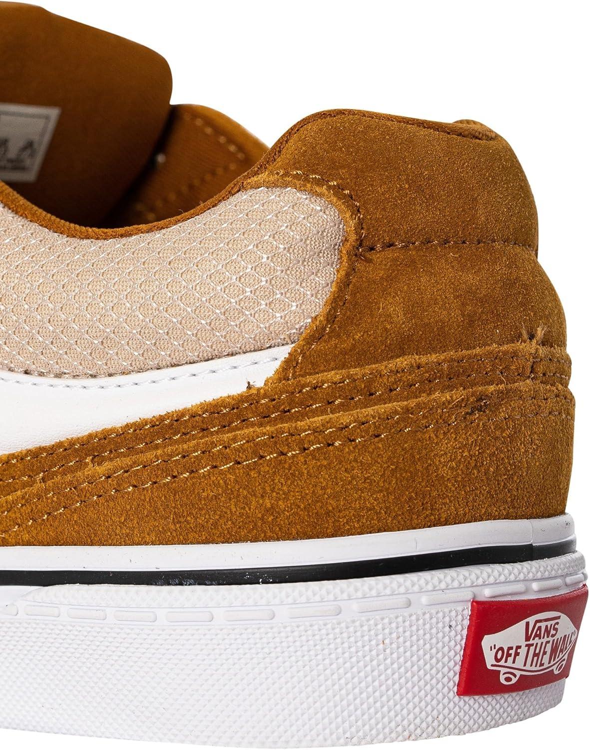 imageVans Mens Caldrone ShoeSuede Mesh Golden Brown