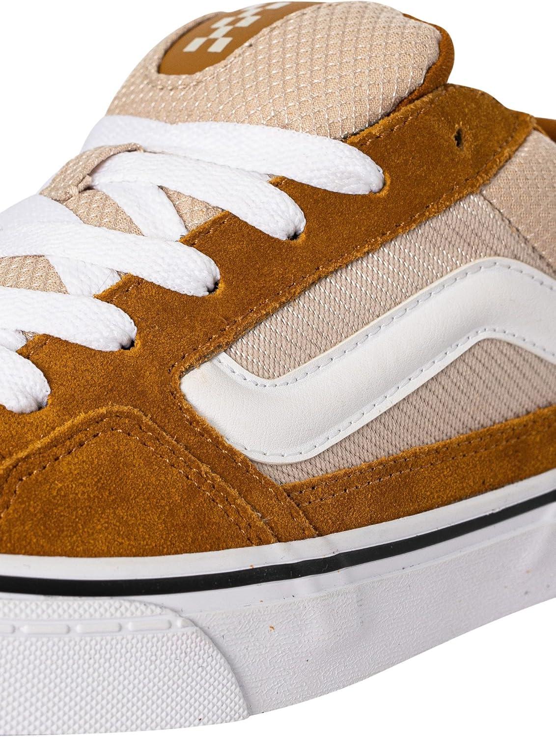 imageVans Mens Caldrone ShoeSuede Mesh Golden Brown