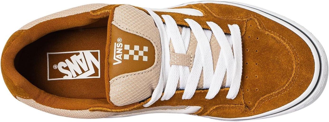 imageVans Mens Caldrone ShoeSuede Mesh Golden Brown