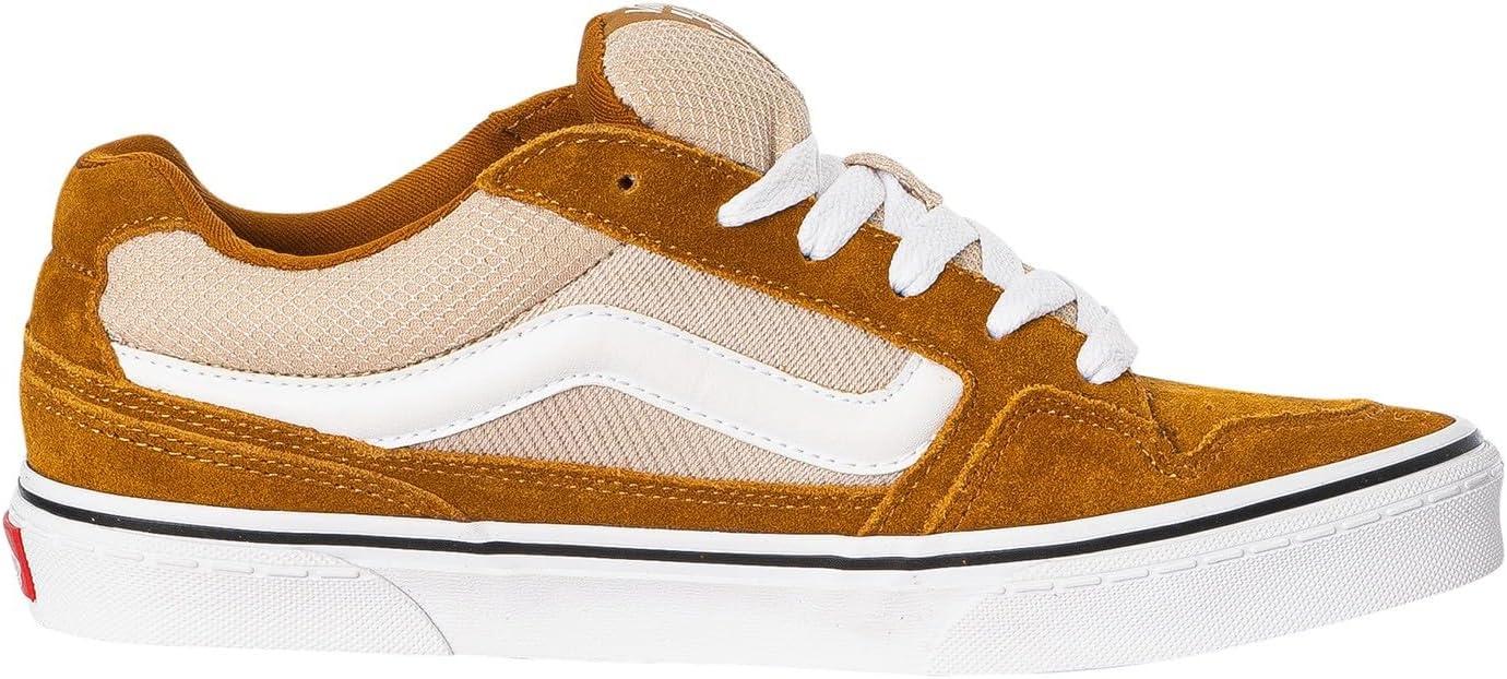 imageVans Mens Caldrone ShoeSuede Mesh Golden Brown