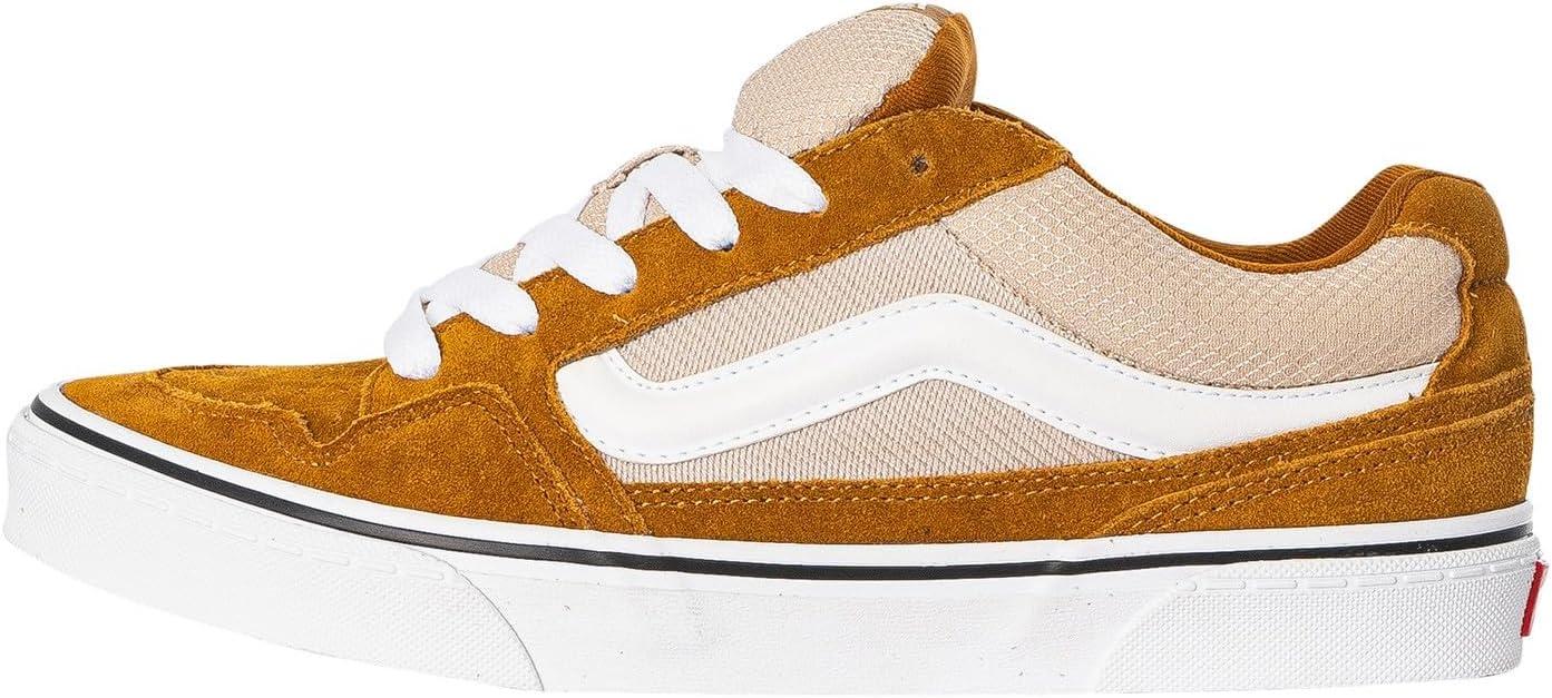 imageVans Mens Caldrone ShoeSuede Mesh Golden Brown