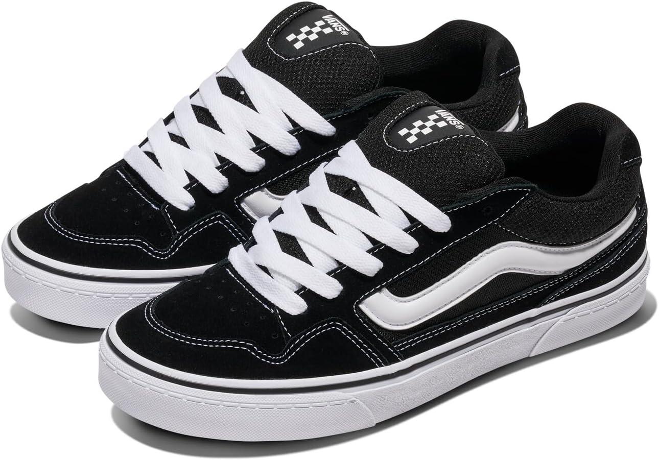imageVans Mens Caldrone ShoeSuedeMesh BlackWhite