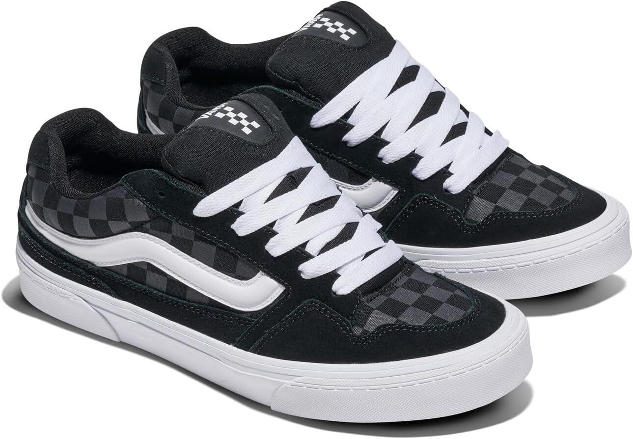 imageVans Mens Caldrone ShoeTonal Check Black