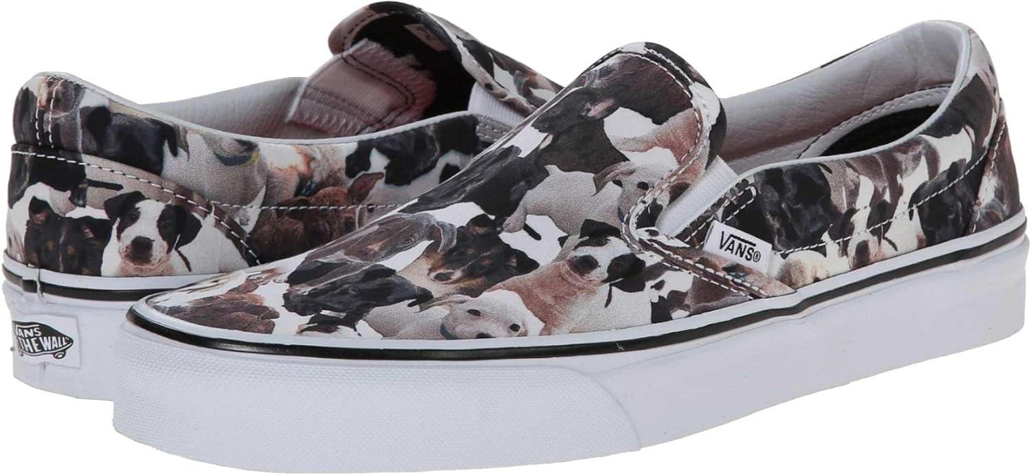 imageVans Mens Classic SliponAspca Puppies True White Multi Colour