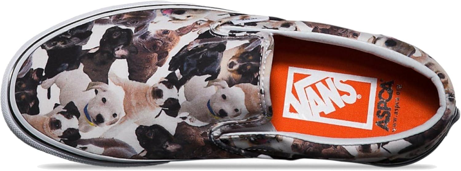 imageVans Mens Classic SliponAspca Puppies True White Multi Colour