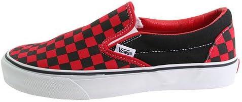 imageVans Mens Classic SliponBlack Formula One Checkboard