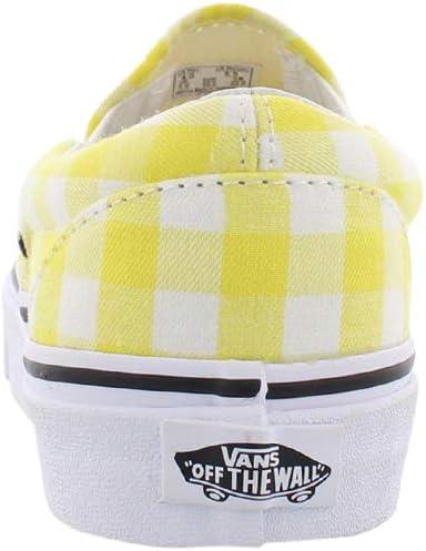 imageVans Mens Classic SliponGingham Blazing Yellow True White