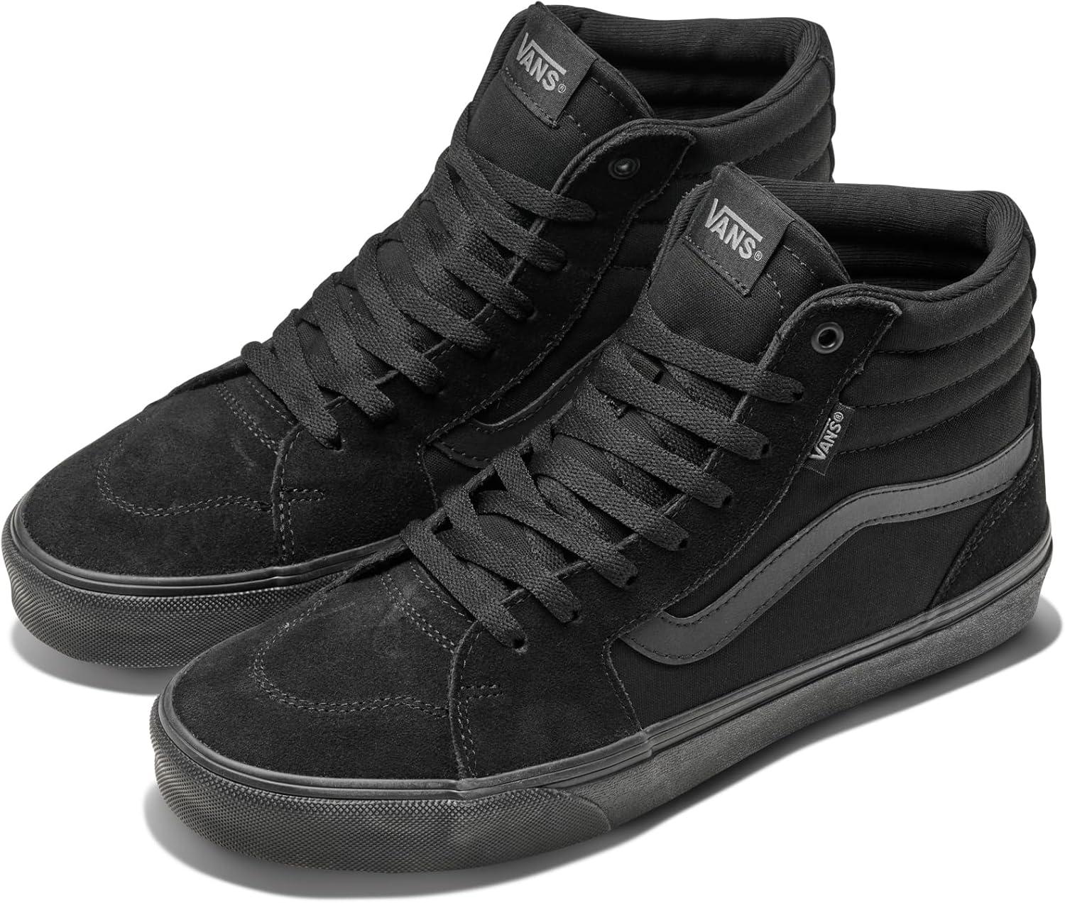 imageVans Mens Filmore HiTop SneakersBlackBlack