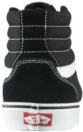 imageVans Mens Filmore HiTop SneakersSuedeCanvas BlackWhite