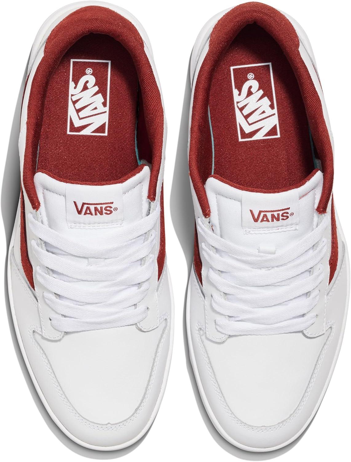 imageVans Mens Ryland LsLeather Pop Brick Red