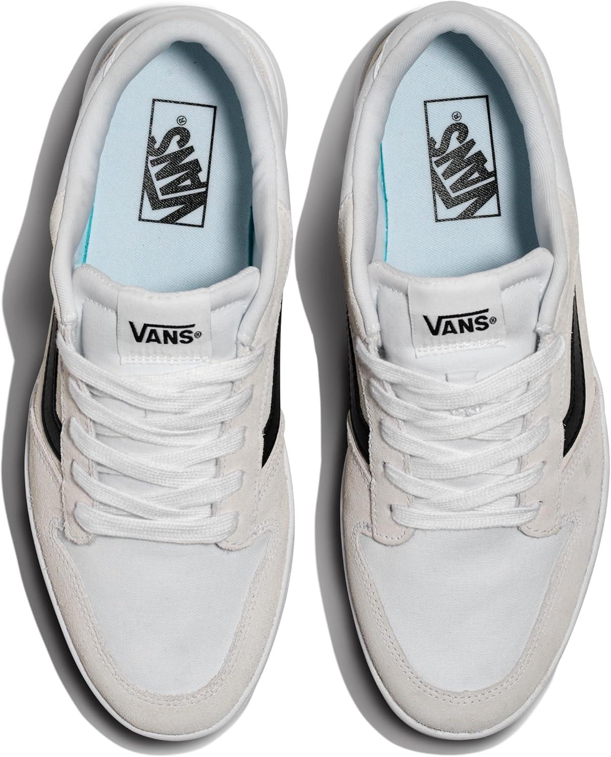 imageVans Mens Ryland LsSuedeCanvas WhiteBlack