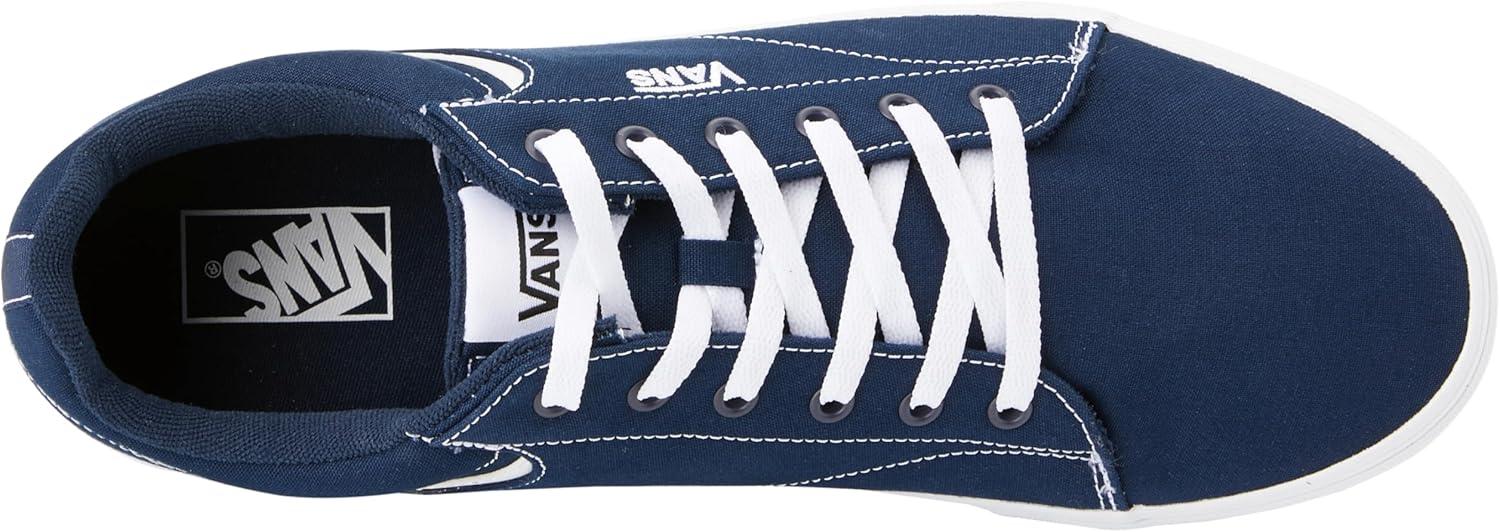 imageVans Mens SeldanSneakerCanvas Dress Blues Whit