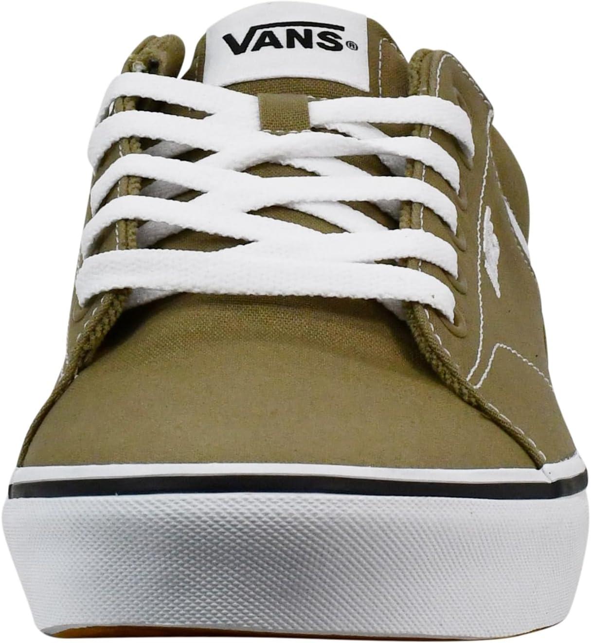 imageVans Mens SeldanSneakerCanvas OliveWhite