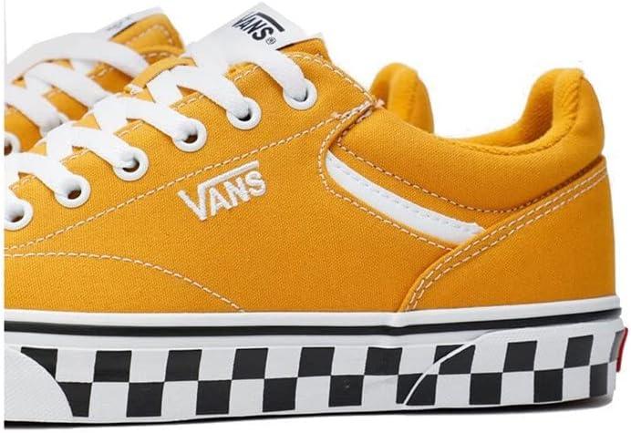 imageVans Mens SeldanSneakerChecker Sidewall Yellow