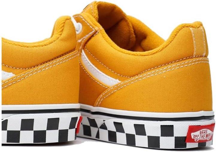 imageVans Mens SeldanSneakerChecker Sidewall Yellow