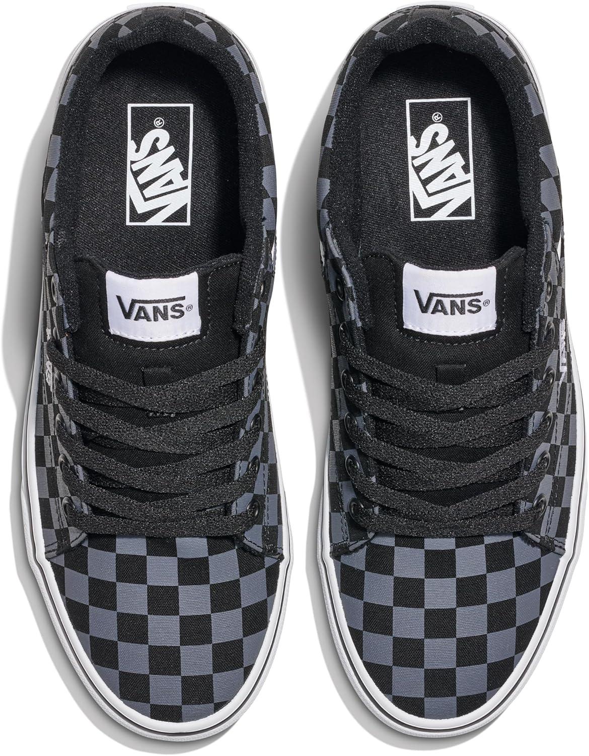 imageVans Mens SeldanSneakerCheckerboard BlackPewter