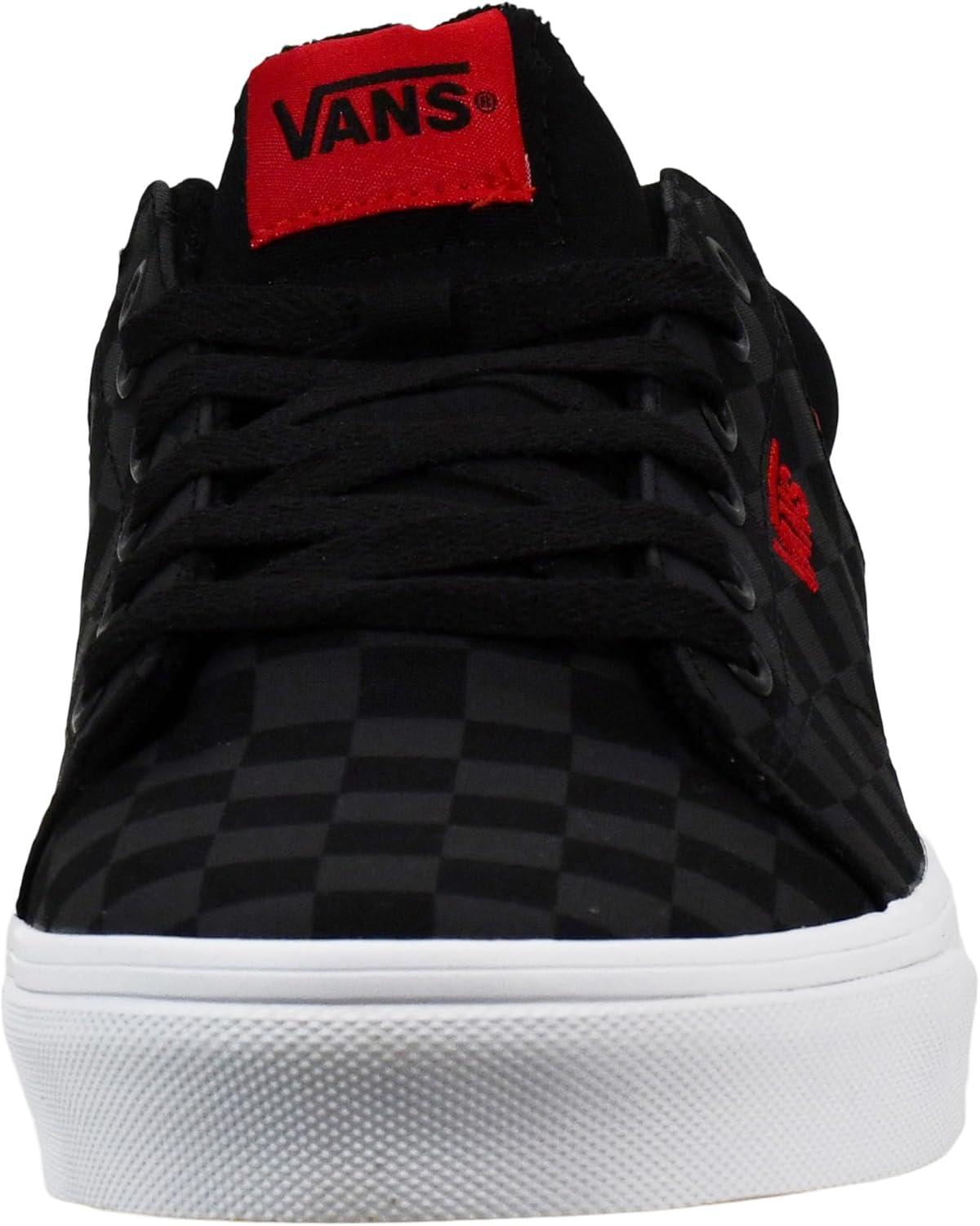 imageVans Mens SeldanSneakerCheckerboardblackBlack