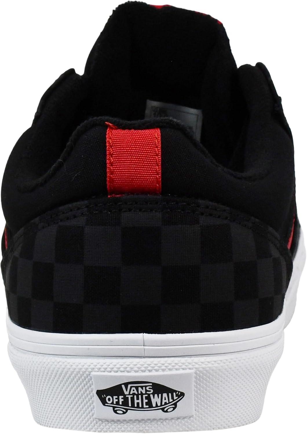 imageVans Mens SeldanSneakerCheckerboardblackBlack