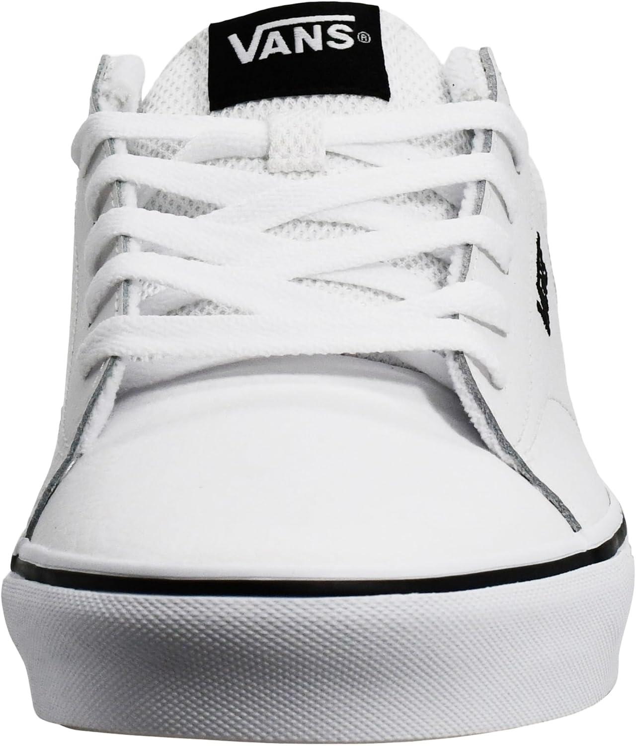imageVans Mens SeldanSneakerLeather Pop BlackWhite