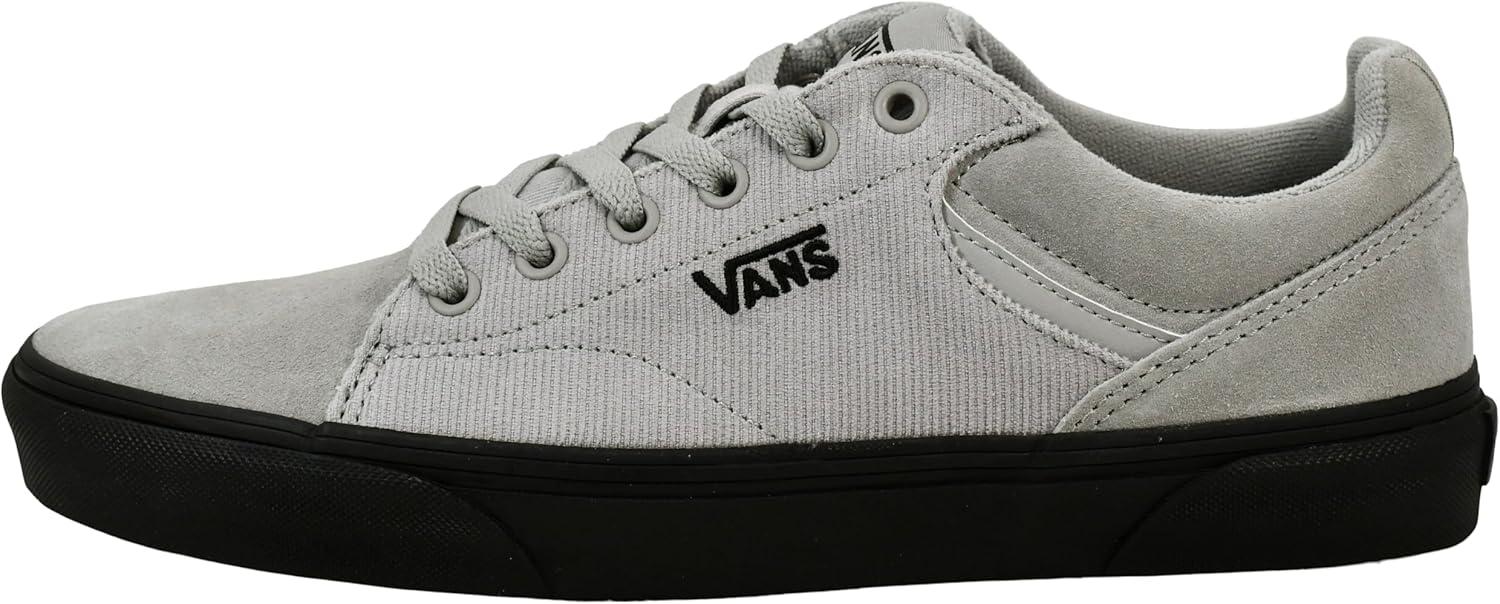 imageVans Mens SeldanSneakerMicro Cord GrayBlack
